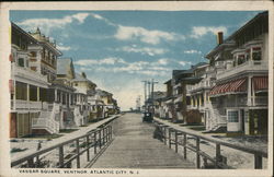 Vassar Square Vetnor Atlantic City, NJ Postcard Postcard Postcard