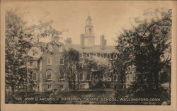 The John B. Archibold Infirmary, Choate School Postcard