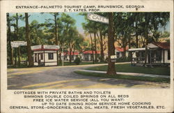 Entrance, Palmetto Tourist amp Postcard