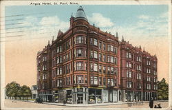 Angus Hotel Postcard