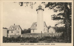 West Chop Light Postcard