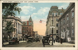 State Street, Looking East Postcard