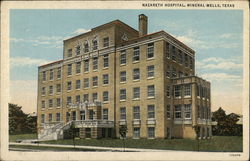 Nazareth Hospital Mineral Wells, TX Postcard Postcard Postcard