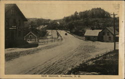 New Bridge - Palace Bowling Alleys Woodsville, NH Postcard Postcard Postcard