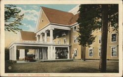 Lake Hotel, Yellowstone Park Postcard