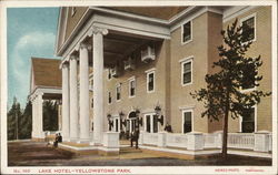 Lake Hotel, Yellowstone National Park Postcard