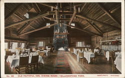 Old Faithful Inn Postcard