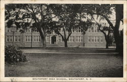 Southport High School North Carolina Postcard Postcard Postcard