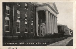 Chatham Hall Virginia Postcard Postcard Postcard