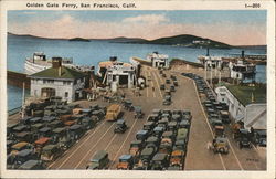 Golden Gate Ferry Postcard