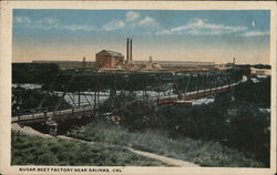 Sugar Beet Factory Postcard