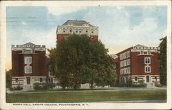 North Hall, Vassar College Postcard