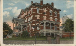 Vassar Home for Aged Men Poughkeepsie, NY Postcard Postcard Postcard