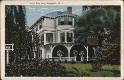 Hill Top Inn Postcard