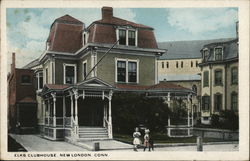 Elks Clubhouse Postcard