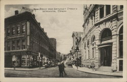 Main Street from Shetucket Street Postcard