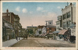 Tremont Avenue, looking West from 3rd Avenue Bronx, NY Postcard Postcard Postcard