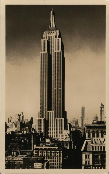 Empire State Building New York City, NY Postcard