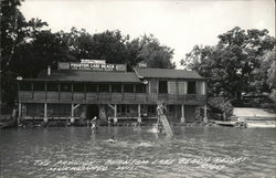 The Pavilion, Phantom Lake Beach Resort Postcard