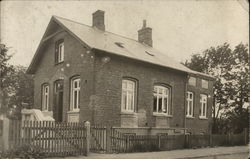 Brick Building, Probably Norway Postcard