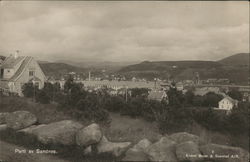 Parti av Sandnes Norway Postcard Postcard Postcard