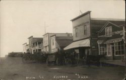 View Down Main Street Viceroy, SK Canada Saskatchewan Postcard Postcard Postcard