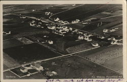 Birds Eye View of Varhaug Norway Postcard Postcard Postcard