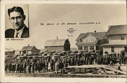 Home of Dr. Ortman Postcard