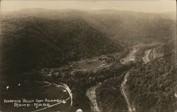 Deerfield Valley from Pulpit Rock Postcard