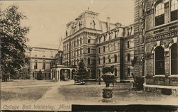 College Hall Postcard