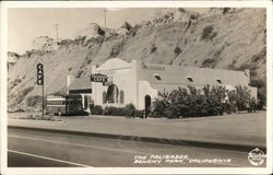 The Palisades Cafe Doheny Park, CA Postcard Postcard Postcard