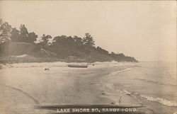 Lake Shore South, Sandy Pond Landscapes Postcard Postcard Postcard