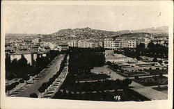 Bird's Eye View of City Buildings Postcard Postcard Postcard