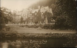 Royal Oak Hotel Betws-y-Coed, Wales Postcard Postcard Postcard