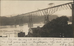 Poughkeepsie Bridge Postcard