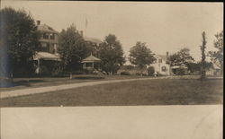 Residential Street Postcard