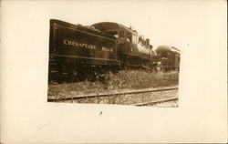 Chesapeake Beach Railroad Engine #7 Maryland Postcard Postcard Postcard