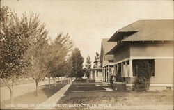 Scene on Second Street North Postcard