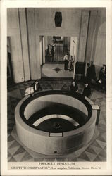 Foucault Pendulum, Griffith Observatory Los Angeles, CA Postcard Postcard Postcard