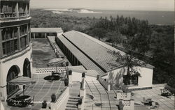 Hotel Terrace on Coast Postcard