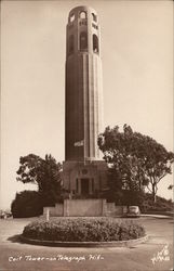 Coit Tower on Telegraph Hill Postcard