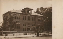 High School Building Buildings Postcard Postcard Postcard