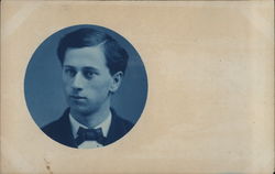 Portrait of Man Postcard