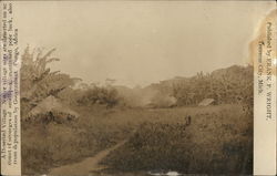 A Deserted Village Postcard