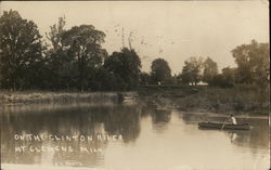 On the Clinton River Postcard