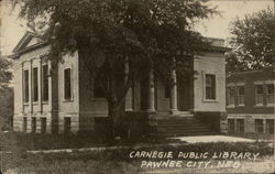 Carnegie Public Library Postcard