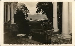 Lake Champlain Bridge, from Maple Knoll Inn Postcard