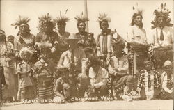 Sioux Indians Postcard