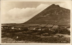 Town of Dugort and Mount Slievemore Doogort, Ireland Postcard Postcard Postcard