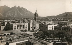 Panorama Parcial de Monterrey Postcard